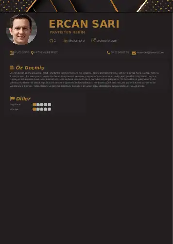 Pratisyen Hekim Cv Örnekleri cv indir